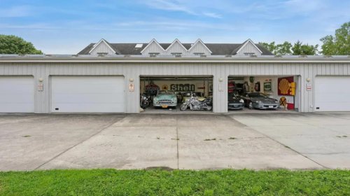 For $3.5 Million, Get A Long Island Auto Enthusiast Haven And Its Massive Car Collection