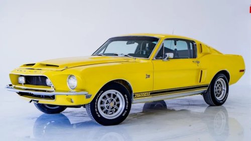 Ford, Ford Mustang, Ford Mustang Shelby GT500, One of 43 1968 Ford Mustang Shelby GT500 KRs in Yellow Has Hit the Market