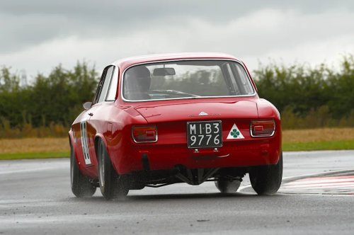 F1 champion Jochen Rindt’s Alfa Romeo GTA driven