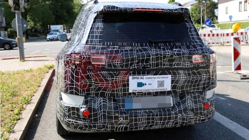 BMW, SUV, BMW’s First iX7 Spy Shots Hint At A Massive 800-HP Luxury SUV