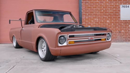 This Driveway-Built '67 Chevy C10 Packs A Modified LS3 V8 And A 6-Speed Manual