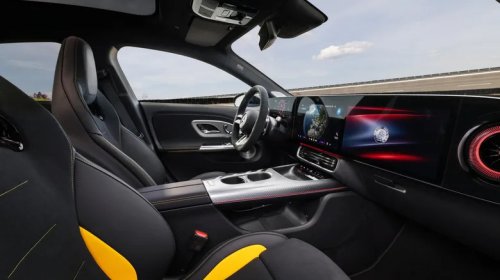 Mercedes-AMG GT, Mercedes-AMG GT 4-Door, 671-HP Mercedes-AMG CLA45 EV Has Three Axial-Flux Motors And Simulated Shifts, Just Like The New GT 4-Door