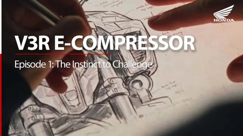 Honda, Honda Really Wants You To Get Hyped For Its New V3R E-Compressor. Are You?