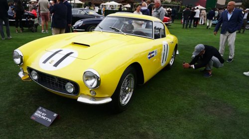 65 Ferraris Take Over Pebble Beach
