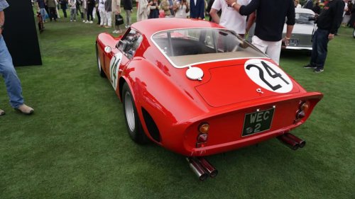 65 Ferraris Take Over Pebble Beach