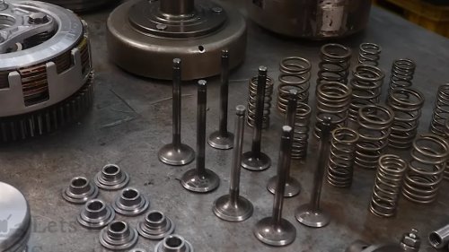 This Screaming 'Square Four' Engine Was Built Using AI And Scrap Metal