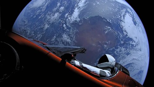 Elon Musk's Car Collection: A Crashed McLaren, a Bond Submarine and a Roadster in Deep Space