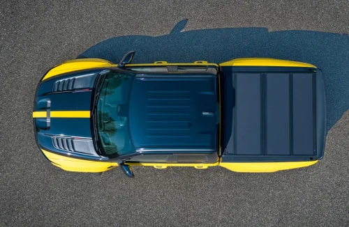 RAM, 2027 Ram SRT Rumble Bee Revealed as a Shorty Street Truck With 777-HP V8