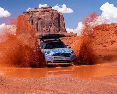 MINI, Mini Rolls Out a More Adventurous Countryman with a Tent-Topped, All-Road Test Mule