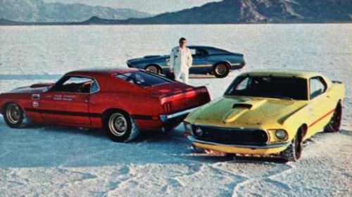 Ford, Ford Mustang, Mickey Thompson Wrung 295 Bonneville Records Out Of The 1969 Ford Mustang Mach 1