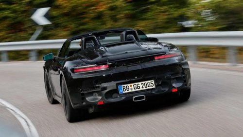 Riding Shotgun in Porsche's All-New Electric Boxster Proved Reassuringly Familiar