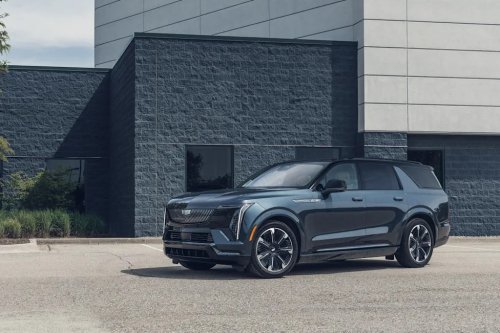 See Exterior Pics of the 2026 Cadillac Escalade IQL
