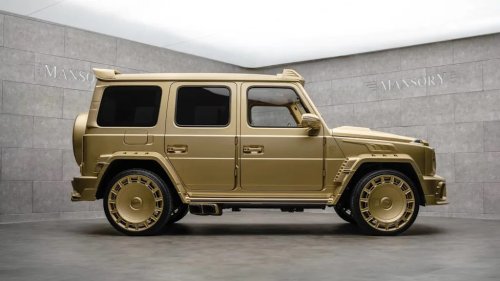Mansory, Mercedes, Mansory Turned the Mercedes G-Class Into a Rolling Gold Bar