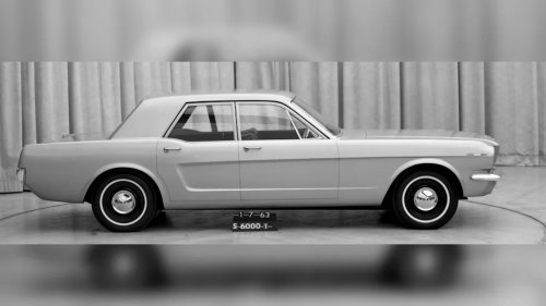 Ford Mustang Mach-E, Ford Mustang, Ford, Before The Mustang Mach-E, Ford Thought About Building This 4-Door Pony Car