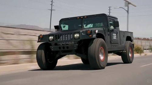 Man Turns Military-Bred Hummer Into A 600-HP Performance Off-Roader