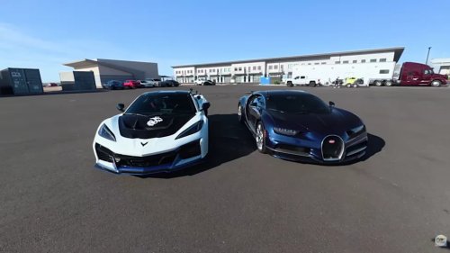 Chevy, Bugatti, Bugatti Chiron, Chevy Corvette ZR1X Humiliates $4M Bugatti Chiron In Drag-Race Showdown
