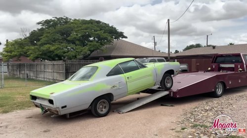Abandoned V-Code 1970 Plymouth GTX Is Rescued After 45 Years