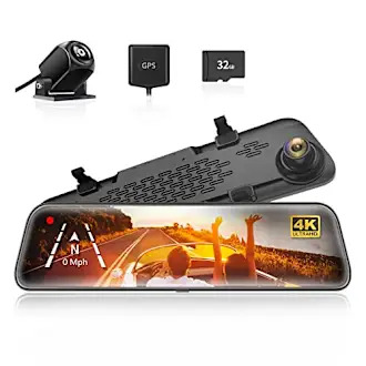 Save $48—This Mirror-Mounted Dash Cam Is a Real Steal at Amazon’s October Prime Day