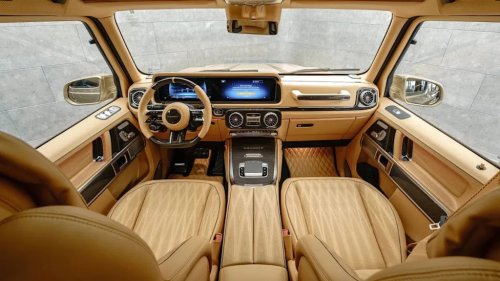 Mansory, Mercedes, Mansory Turned the Mercedes G-Class Into a Rolling Gold Bar