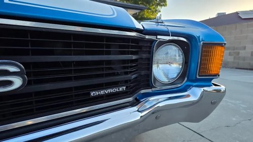1972 Chevrolet El Camino SS for Sale With 63,000 Miles Shown