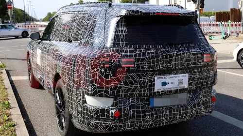 BMW’s First iX7 Spy Shots Hint At A Massive 800-HP Luxury SUV