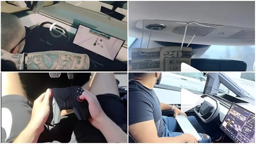 Tesla Owners Are Filming Themselves Breaking the Law for FSD Clout