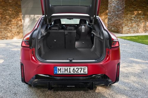 View Interior Photos of the 2027 BMW iX4