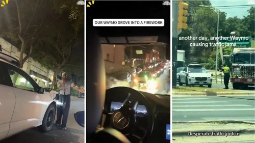 Shocking Viral Video Compiles Clips Of Several Self-Driving Waymo Cars Failing To Drive Safely