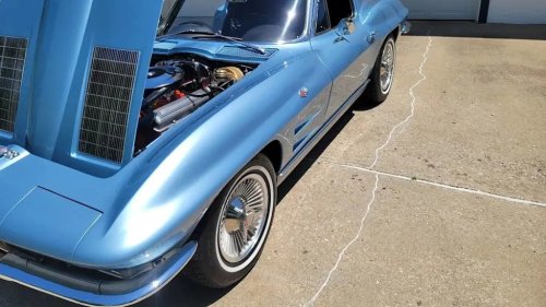 Chevrolet, Chevrolet Corvette, 1963 Chevrolet Corvette Split Window Coupe In Silver Blue Listed For Sale at $169,500: Strong Buy or Overpriced?