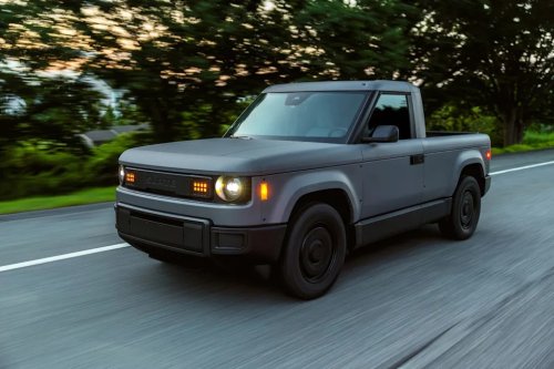 View Photos of the 2027 Slate Truck Prototype