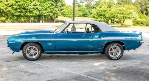 This 383-Stroker 1969 Camaro Convertible Is Built to Drive, Not Park, and It's Headed to Vicari's Biloxi Sale