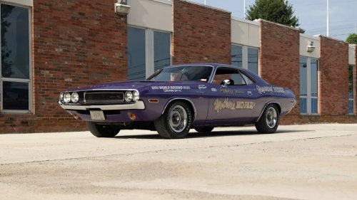 Dodge, Dodge Challenger, Dodge Challenger R/T, This 1970 Dodge Challenger R/T Is A 1/4 Mile World Record Holder... And It Could Be Yours