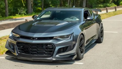 The Seller Lost His Shirt On This 2022 Chevrolet Camaro ZL1 1LE Capable Of 1,500 HP