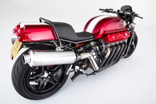 Millyard Viper V10 Motorcycle Is Going Up For Auction