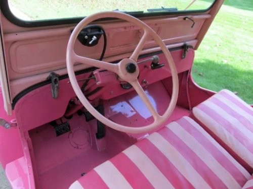 At $32,500, Is This 1958 Willys DJ3A Surrey Too Fringe?