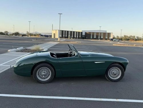 This Spruce Green 1955 Austin-Healey 100 BN1 Is A Refurbished British Roadster Built To Be Driven