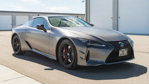 Someone Bought This Lexus LC 500 In August — 200 Miles Later, It's Already For Sal