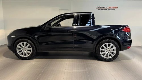 Porsche, Porsche Cayenne, A New Zealander Built a One-Off Porsche Cayenne Pickup. Now, It Could Be Yours