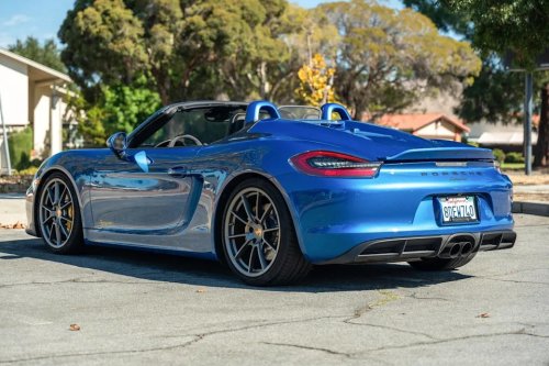2016 Porsche Boxster Spyder for Sale With 13,800 Miles