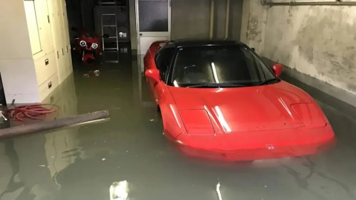 This High-Mileage NSX Was Flood-Damaged 'Junk' — Still Sold For Serious Money At Auction