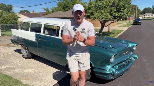 Chevy, This 1957 Chevy Bel Air Gets Cleaned For The First Time In 30 Years