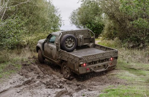 Land Rover, Rover, Land Rover Finally Built a Defender Pickup, But Not for You