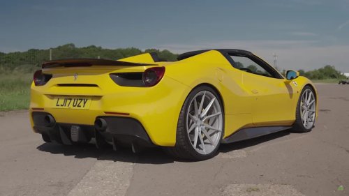 MINI, Ferrari, Classic Mini Destroys Tuned Ferrari 488 In Wild Drag Race Battle