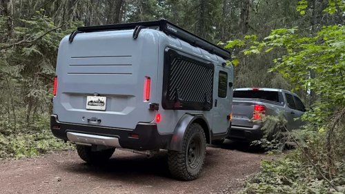 You Could Tow This Adorable and Rugged Camper With Your UTV And Sleep Like a King