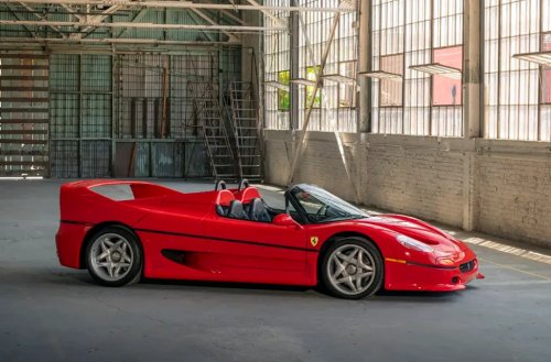 Ferrari, Ferrari F50, Mike Tyson’s 202-MPH Ferrari F50 Heads to Auction—Signed Boxing Gloves Included