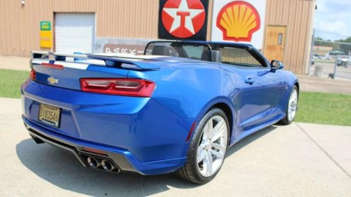 No-Reserve 2017 Camaro SS Convertible Heads to the Block at Henderson Auctions