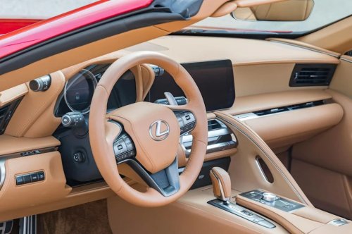 2026 Lexus LC 500 Convertible for Sale With 590 Miles