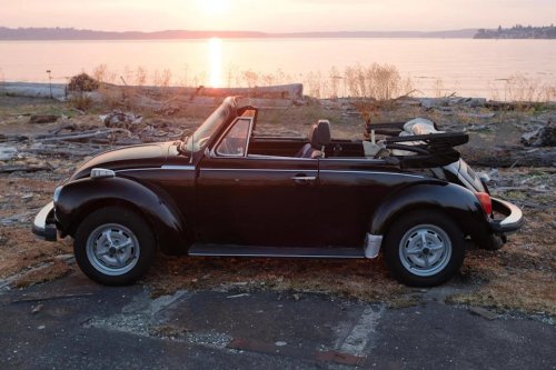 1979 Volkswagen Super Beetle Convertible for Sale With 9,700 Miles Shown