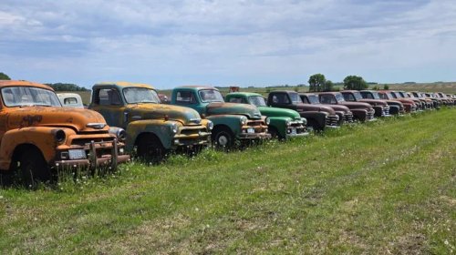 After Years Of Rescuing Vintage Trucks, Minnesota Man Is Auctioning His Collection Of Over 400 Vehicles