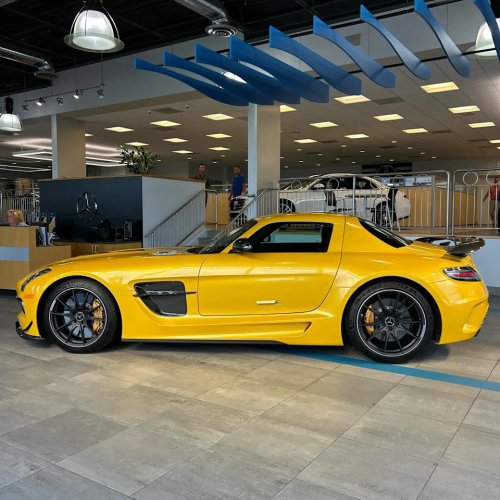 Mercedes-Benz, 2014 Mercedes-Benz SLS AMG Black Series for Sale With 576 Miles